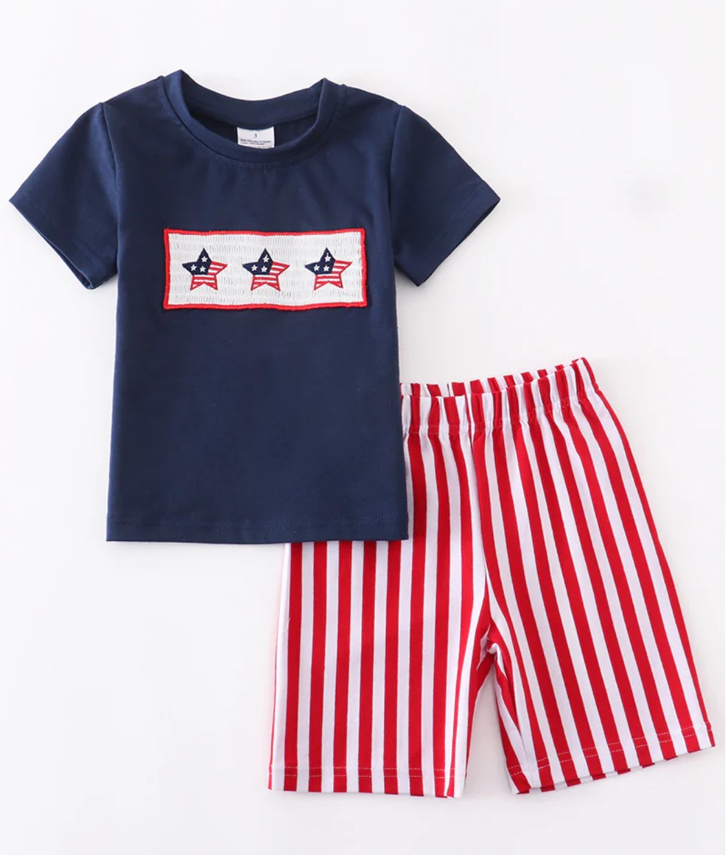 Stars And Stripes Booty Short Set