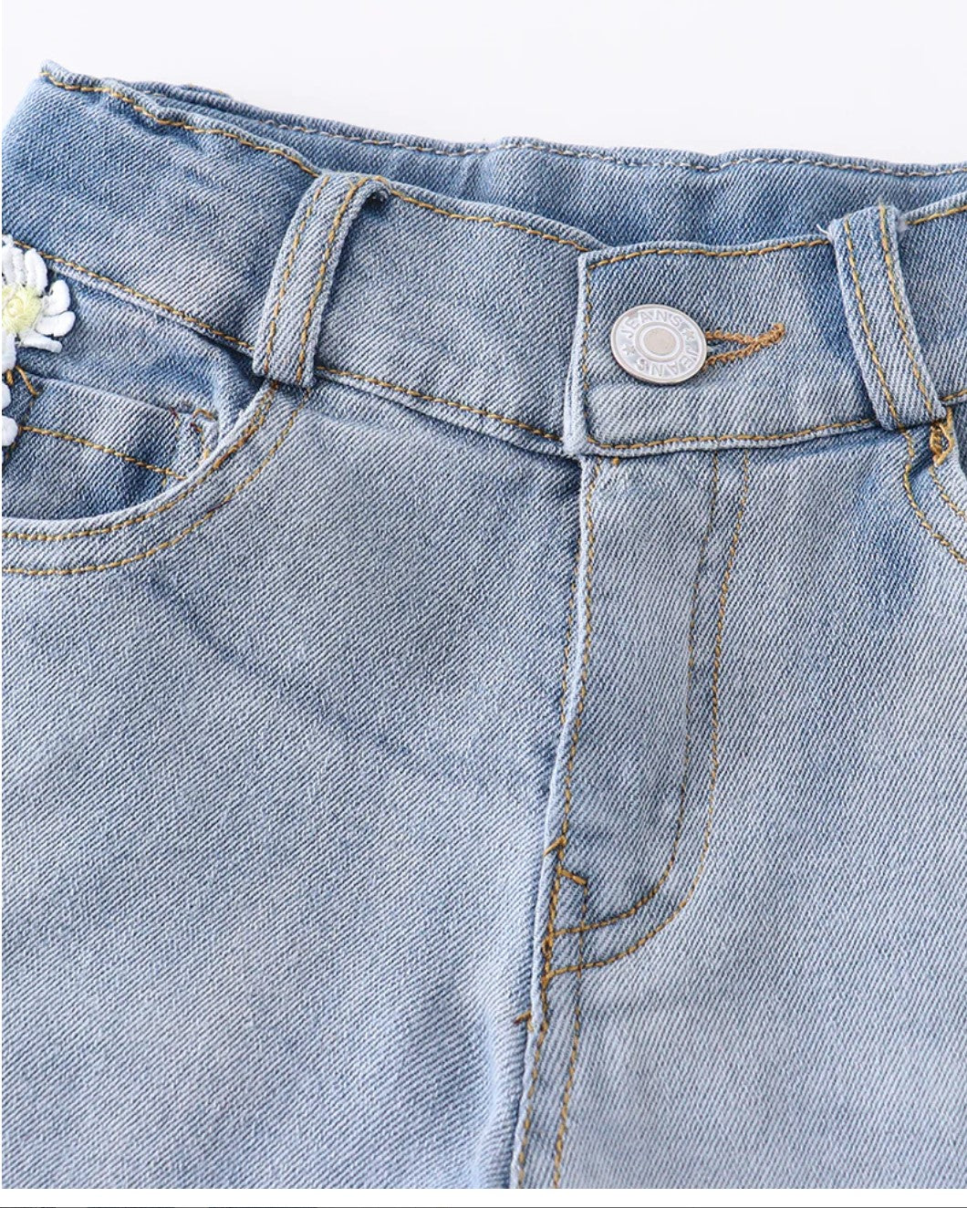 Daisy Denim Short