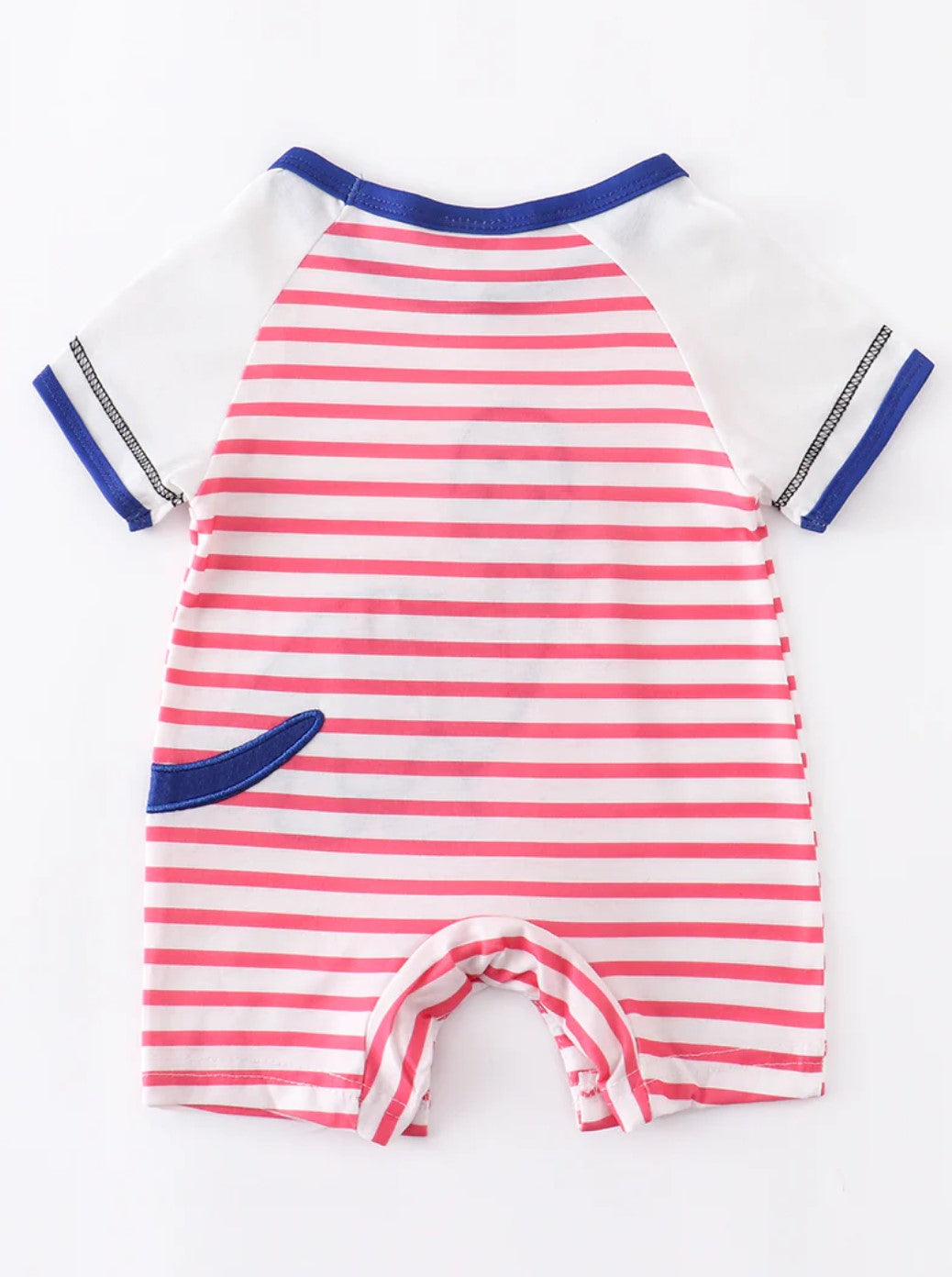 Patriotic Dinosaur Romper