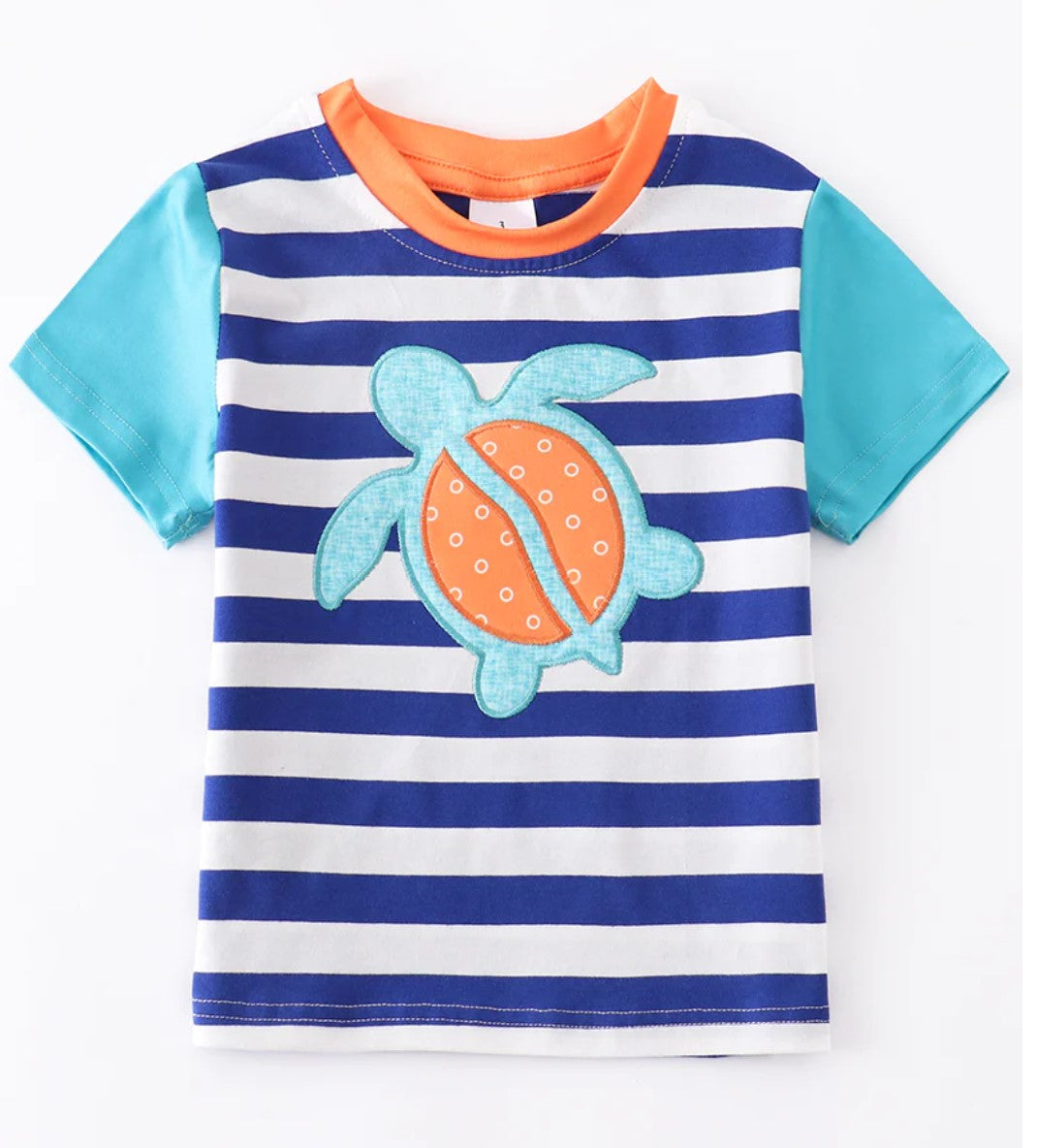 Striped Turtle Ragland Shirt